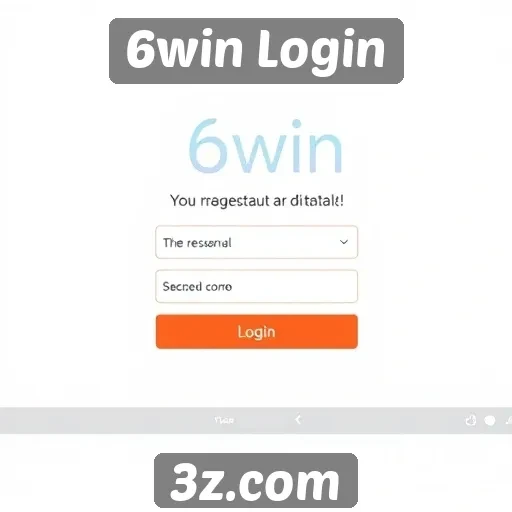 Acessibilidade do site 6win Login para novos usuários